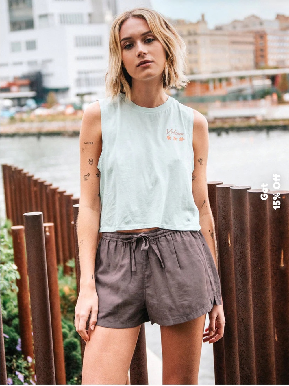 VOLCOM Stone Def Shorts XS NWT - Picture 8 of 8